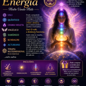 Sessão de Reiki á distância